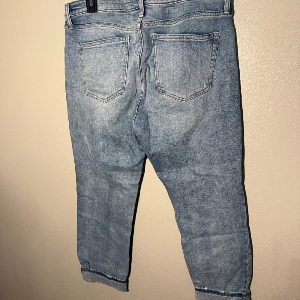 Silver Boyfriend style Jeans - Picture 2 of 5